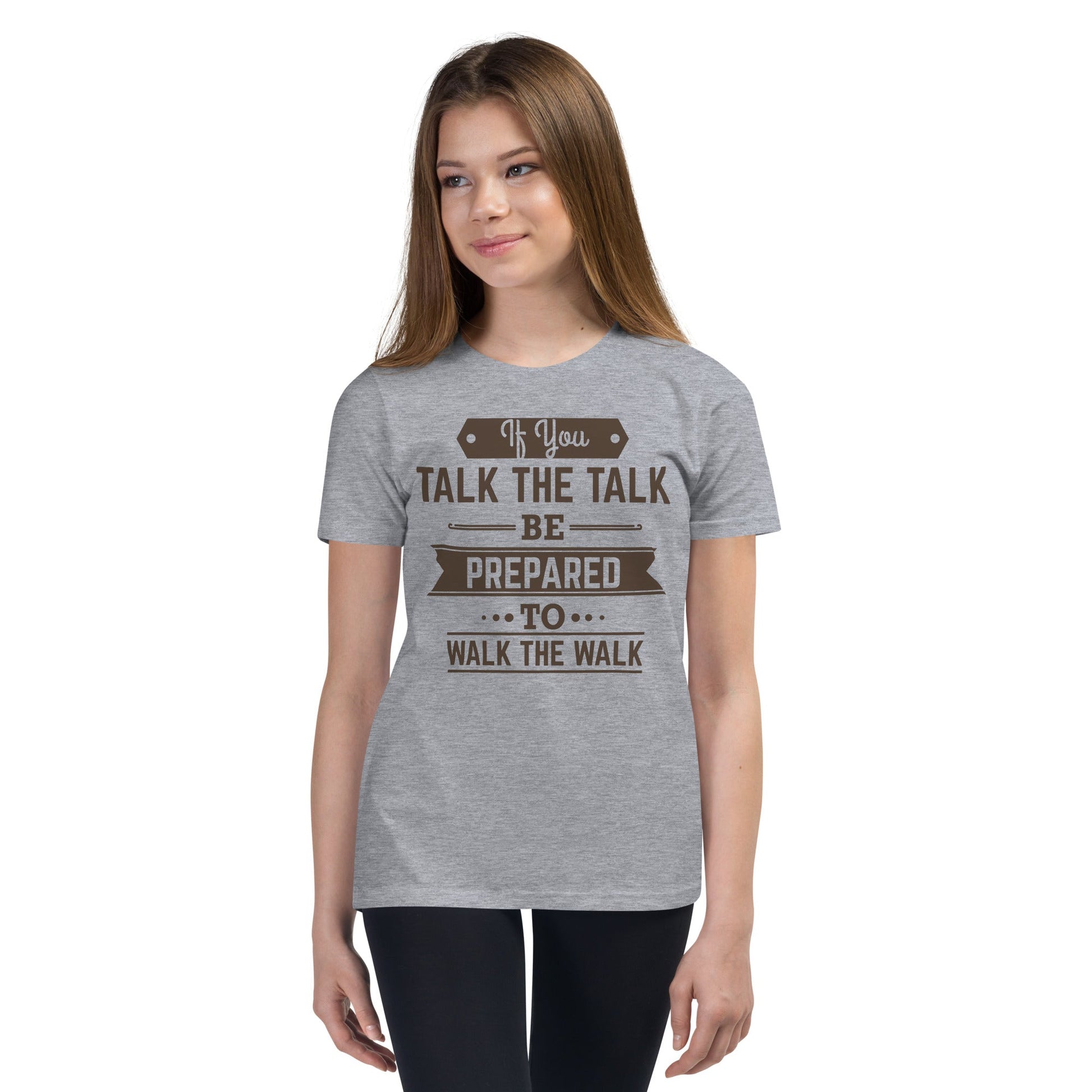 Girls Talk The Talk Short Sleeve T-Shirt - Pixellly ANZ