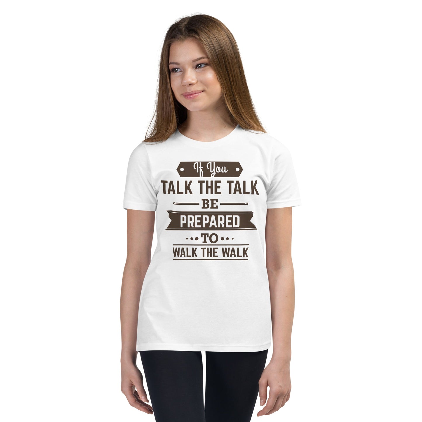 Girls Talk The Talk Short Sleeve T-Shirt - Pixellly ANZ